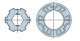 NICE 515.18300 Ogive 83 x 3 mm, ROLLEASE, roue + couronne