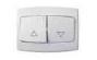 NICE ALB73939 Inverseur de commande standard blanc pour volet roulant  encastrement