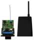 Nologo TRANSCEIVER-RX module tranceiver bidirectionnel (prdominant recepteur) pour sistme de scurit 868 FM Contact normalement ferm ou contact conducteur  8.2k