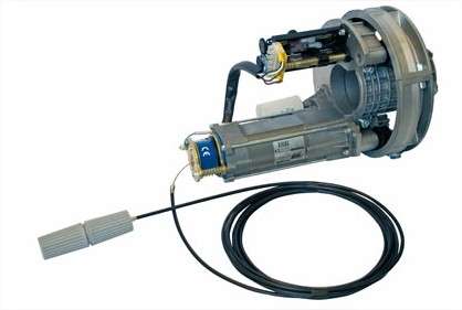 RIB AA03501 Moteur JOLLY 24 monophas irrversible pour rideaux avec lectrofrein 240mm et axe de 76mm
