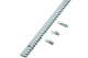 SEA RACKZ Crmaillre en acier 30mm x 12mm : CVZ en longueur de 1m module 4 zingue, perfore de 3 trous et fournie avec 3 entretoises et vis.