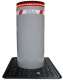 SEA BLOCK 600 ELV Borne escamotable hydraulique avec clairage  Led, caisson de fondation, plaque gout, cbles de 10 m - avec lectro-vanne et carte de gestion
