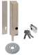 SEGEDIP KITOPERA Kit Electroverrou OPERA pour les portails battants Gate Bolt carter INOX  mission- prvoir Alimentation 5A - prciser le type de cylindre  la commande