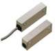 SEWOSY MS901/CLW2 Contact magntique alu rectangulaire 5 fils 2 m (inverseur + autoprotection)