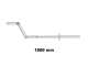 SIMU 2008124 Manivelle articule BLANCHE  12 mm (Longueur totale 1800 mm)