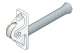 SIMU 2001738 Guide cordon blanc, roulette nylon, guidage 105 mm 