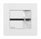 SIMU 2008369 Emetteur WALL Mounted HZ 1C Blanc