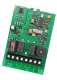 SMINN TSAT-434-2K Carte rcepteur embrochable superhtrodyne pour utilisation dans des coffrets de commande 12/24V AC/DC - 2 Canales - 434 MHz - 2000 codes