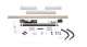 SOMFY 1240174 Kit complet de motorisation pour volets battants 2 vantaux.: YSLO FLEX io - Carter blanc et Bras noir