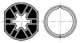 SOMFY 9500411 Adaptation moteur : Tube rond 40x1.5 pour moteur diamtre 35mm - LS40