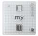 SOMFY 1811089 Module sensitif smoove 1 0/F io blanc