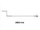 SOMFY 9129674 Manivelle avec crochet 2000 mm pour moteur CSI (Secours) : Volet & Store