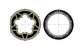 SOMFY 9410338 Adaptateurs roue et couronne pour moteur Diamtre 50 pour tube Diamtre 63 x 1,5 clippage faible