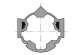 SOMFY 9410413 Adaptation Moteur : Tube Hexa 50