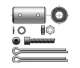 SOMFY 9685118 Manchon pour hexagone de 7mm / carr de 8mm