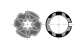 SOMFY 9500456 Roue et couronne pour moteur diamtre 35mm et Tube ZF45 - LS40