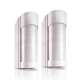 SOMFY 1875142 Lot de deux detecteurs de mouvement exterieur Bi-Technologie