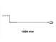 SOMFY 9129671 Manivelle avec crochet 1250 mm pour moteur CSI (Secours) : Volet & Store