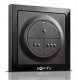 SOMFY 1870560 Emetteur mural io 3 canaux : WALL SWITCH 3CH IO 