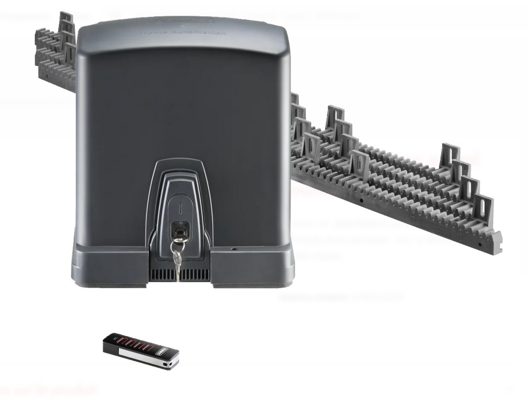 SOMMER S11813-00001 Kit RUNner pour portails coulissants avec un poids max de 600Kg et un course max de 8.000 mm