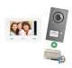 URMET 1722/958 Kit interphone vido 2 fils avecmoniteur mains-libre tactile + callme
