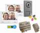 URMET 1723/96 Kit Portier Video Note2 Moniteur Wifi 7 pouces, Platine 2Bp, Report appels Intgr