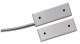 Aritech DC118 Contact magntique  poser en saillie, industriel, 76 x 25 x 13 mm, sortie sur 4 fils de 2 m sous gaine mtallique, ouverture 75 mm maximum.