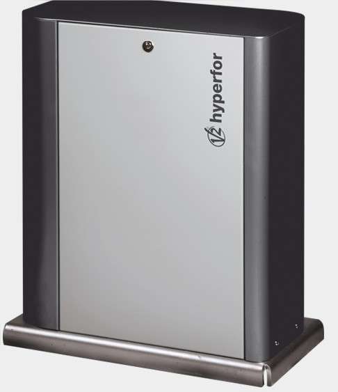 V2 elettronica 23F003 Motoréducteur électromécanique HYPERFOR 4000-I 230V triphasé avec inverseur, irréversible à crémaillère pour portails coulissants max 4000 kg de poids triphasé avec inverseur