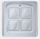 V2 elettronica RVA 047 M4 Emetteur mural Pass codifi  4 canaux PMR-4