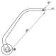 Voltec 107731 Paire de Bras Grande Longueur 3900060 ou Night and Day 6 FAAC
