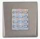 XPR DINPAD-E Gamme DIN - lectronique seule - clavier rtroclair - touches mtalliques - 2 relais - 99 codes, fournie sans cadre