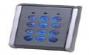 XPR LCS2-72C Lecteur clavier boitier ABS gris/chrom-mat  relier sur centrale Wiegang
