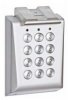XPR BIOXR Clavier biomtrique protocole Wiegand 12/24V CA/CC - 2 sorties- couleur silver