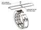 ZURFLUHFELLER H896A Attache pour volet lourd pour tube ZF80