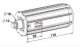 ZURFLUHFELLER A490T Embout escamotable ZF54 /tton / tourillon diam18 / diam 12