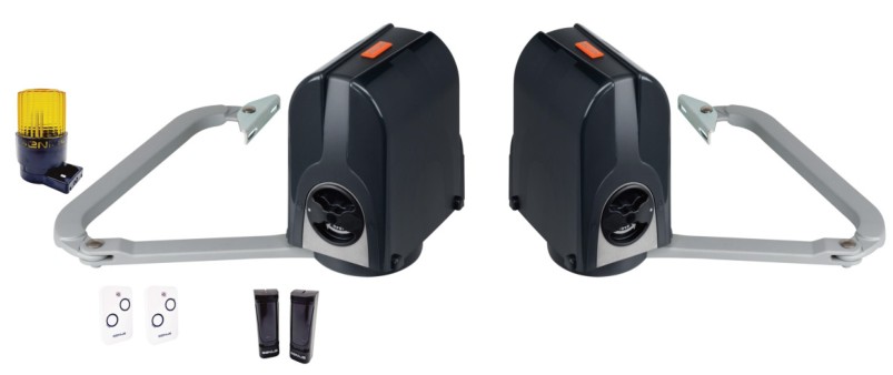 Adyx Genius COMPASKIT Compas KIT 24V pour portails battants ( bras articuls) pour portails de 2,3 m et 250 kg par vantail