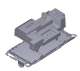 CAME 88001-0262 Support et couvercle carte ZBC1