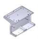 CAME 119RIBX050 Support pour armoire de commande - bx-24