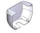 CAME 119RIBX002 Carter de protection pignon BX