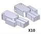 CAME 119RIR083 Conditionnement 10 pieces micro-interrupteurs sans levier