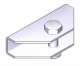 CAME 119RID226 Etrier fixation portail - fast