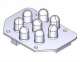CAME 119RIE168 Carte clairage LED V6000