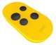 CAME 806TS-0103 Tlcommande 4 canaux double frquence 433.92 et 868.35 Mhz - Jaune