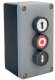 GEBA GDT3 Inverseur type industriel 3 boutons en m�tal (mont�e/stop/descente) sans c�ble
