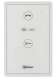 GOLMAR G NHEA GB2 Poste audio mains-libres en ABS blanc, Bus 2 fils non polarisés GB2