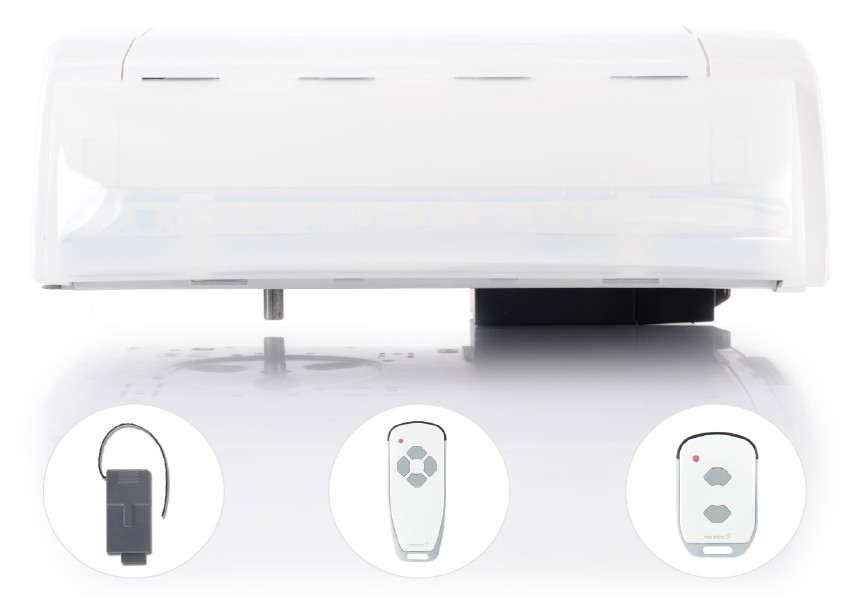 MARANTEC 183468 Comfort 370 � Motorisation 850 N en 24 V-DC avec technologie radio bi.linked (1 r�cepteur + 2 t�l�commandes)