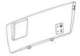 MARANTEC 105474 Fa�ade amovible C.3xx, neutral