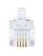 MARANTEC 152921 Connecteur RJ11 4 p�les (50 pi�ces)