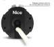 NICE E PLUS M 817 Moteur Radio Era Plus M Avec bouton de fin de course, récepteur radio intégré, technologie TTBus 8 Nm, 17 tr/min