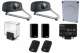 NICE KIT_HYPPO7024 Kit complet de motorisation irr�versible � bras articul� pour portail battant 24V avec encodeur magn�tique et accessoire